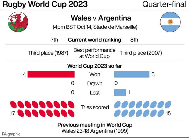 Wales v Argentina