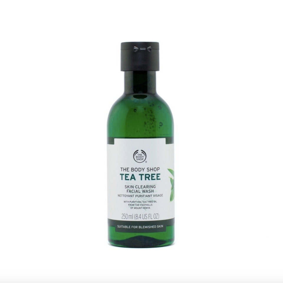 11) Tea Tree Skin Clearing Facial Wash