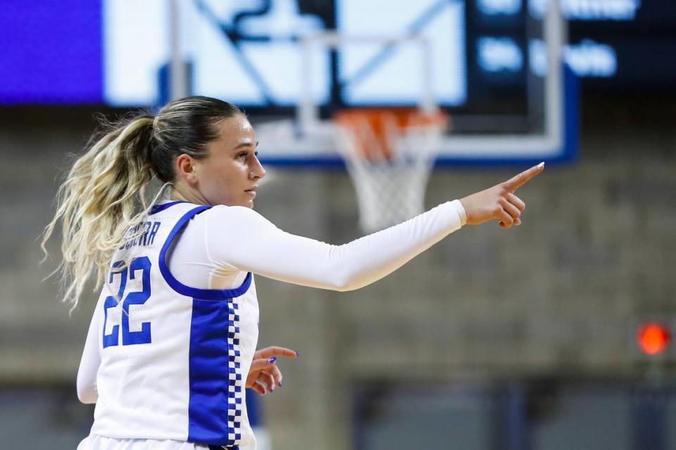 2020 Miss Kentucky Basketball honoree Maddie Scherr is the only in-state, top-100 ranked high school recruit from Kentucky to transfer to UK over the last decade.