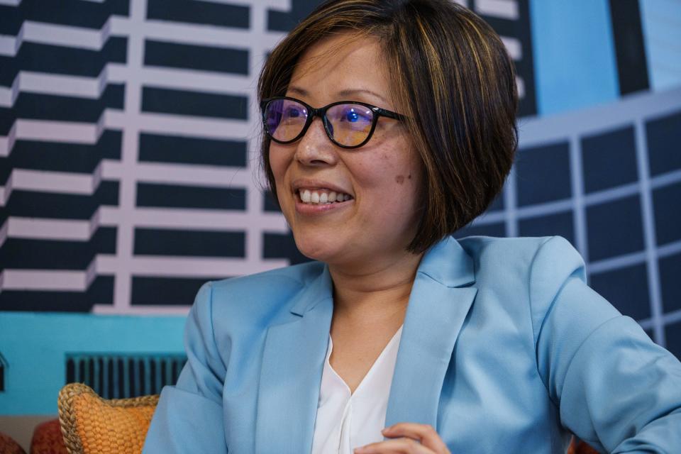 Ting Gootee is the first woman to be named president and CEO of TechPoint, an initiative of the Central Indiana Corporate Partnership that aims to grow Indiana's tech sector, attract high-paying companies and high wage workers to the state.
