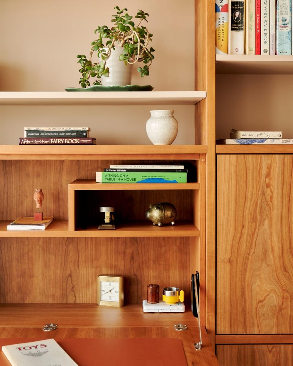 wood desk