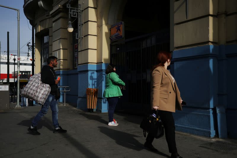 Greek private sector workers hold 24-hour strike to protest low wages, rising living costs