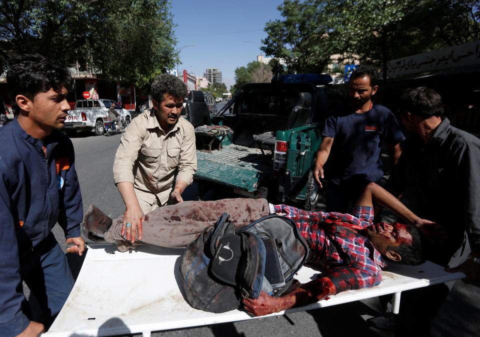 Powerful bomb kills dozens in Kabul, Afghanistan