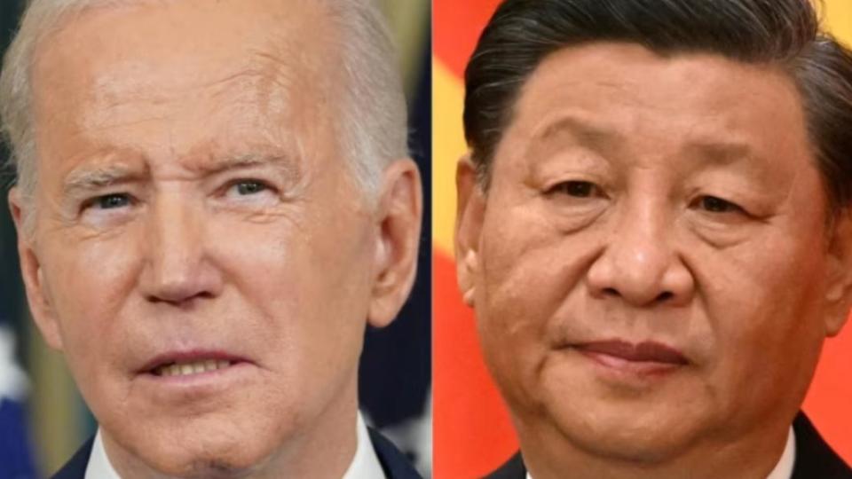 美國總統拜登（Joe Biden）和中國國家主席習近平將通話。（圖／翻攝自《金融時報》）