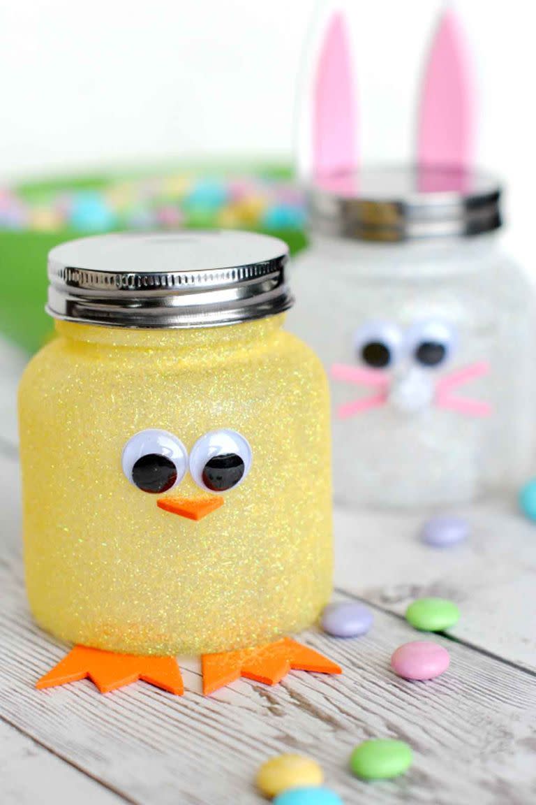 Easy Easter Candy Jars