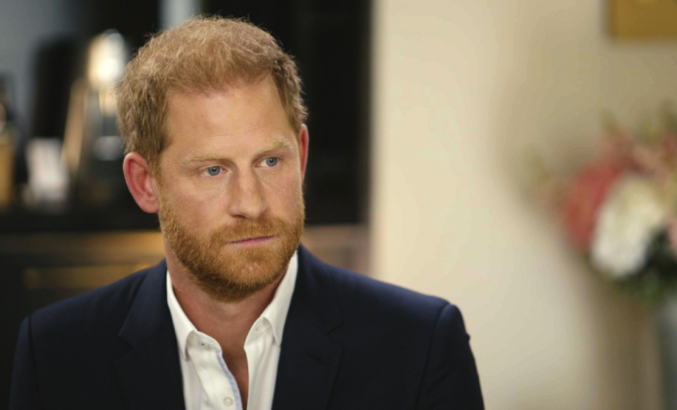Prince Harry is interviewed for ITV’s Tabloids on Trial (ITV)