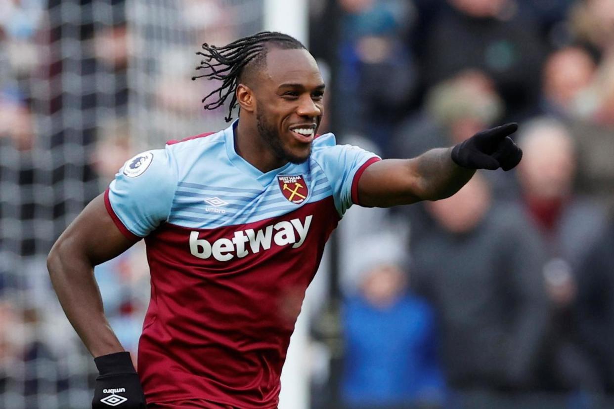 Antonio was on the score sheet against Southampton on Saturday: REUTERS