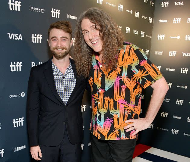 Radcliffe (left) said Yankovic (right) was an 