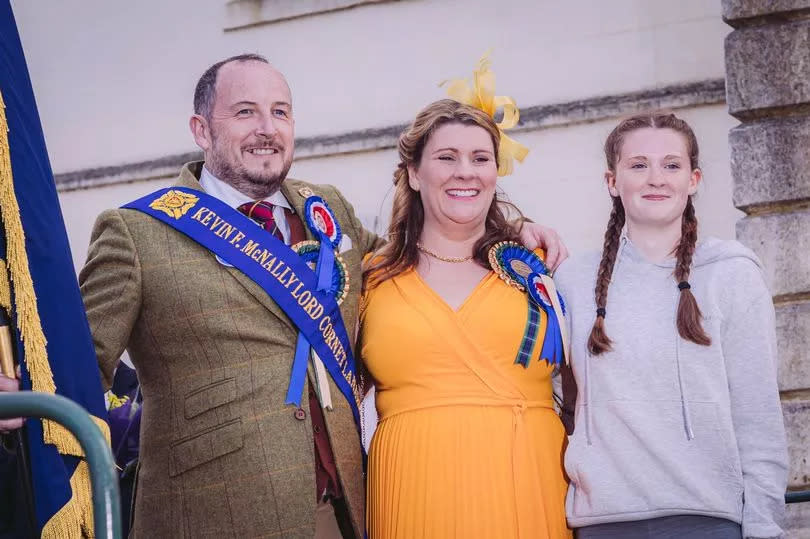 This year's Lord Cornet Kevin McNally -Credit:Clyde Light Captures