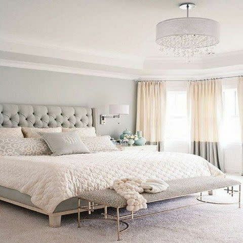 Gray and Neutral Bedroom Decorating Ideas
