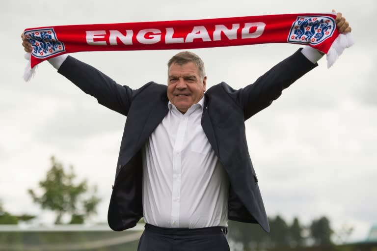 Sam Allardyce was in charge of England's football team for a single match