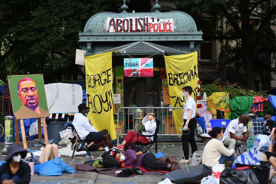 City hall autonomous zone nyc