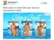 <p>Zwar bringen Upton ihre Kurven lukrative Aufträge, wie etwa die Covershoots für die Bademoden-Ausgabe der „Sports Illustrated“. Aber so richtig glücklich ist die 24-Jährige mit ihrem Busen nicht. Mit Körbchengröße 75D hat Mutter Natur Upton laut eigener Aussage zu reich beschenkt. Der britischen „Sun“ sagte das Model einst: „Ich wünsche mit kleinere Brüste!“. (Bild: twitter.com/si_swimsuit) </p>