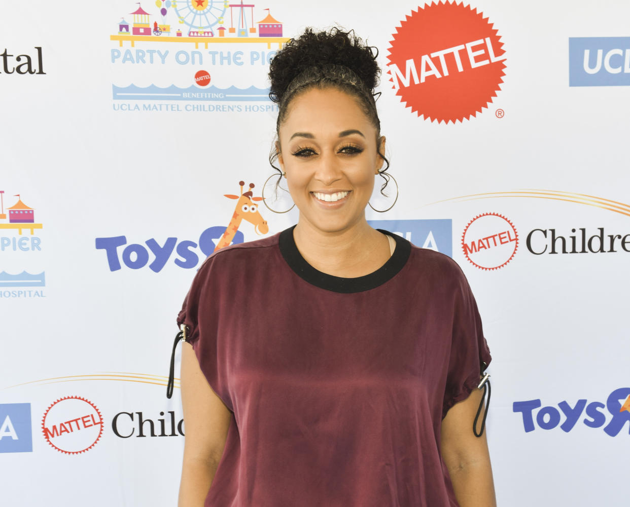 Tia Mowry is pregnant. (Photo: Getty Images)