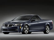 <p>In January 2009, General Motors informed its Pontiac dealers they wouldn’t receive the G8 ST. The car-based pickup was billed as a modern-day Chevrolet El Camino with an added dose of performance. Pontiac had already decided to use a 6.0-litre V8 with 361bhp. The G8 ST would have come from Holden’s Australian factories and executives predicted they could sell about 5000 units annually.</p><p>In April 2009, GM announced plans to eliminate the Pontiac brand and phase out all of its models at the end of the following year.</p>