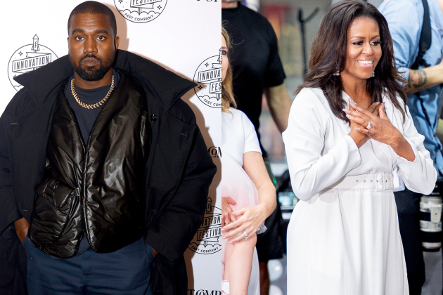 Kanye West Eyes Michelle Obama For Never-Gonna-Happen Threesome With Wife  Bianca Censori