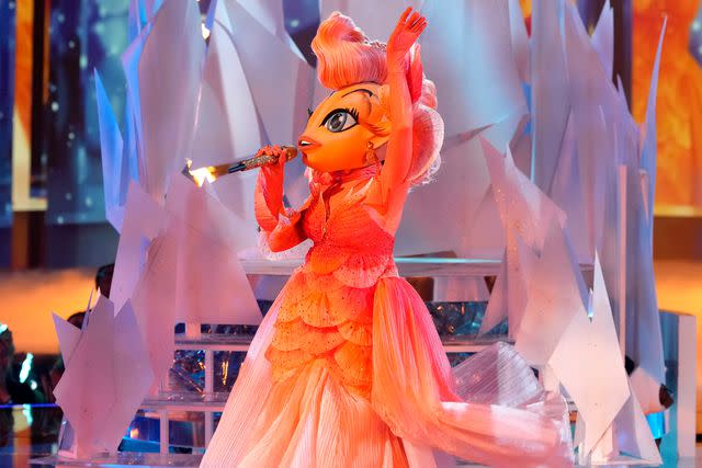 <p>Michael Becker / FOX</p> Goldfish on season 11 of 'The Masked Singer'