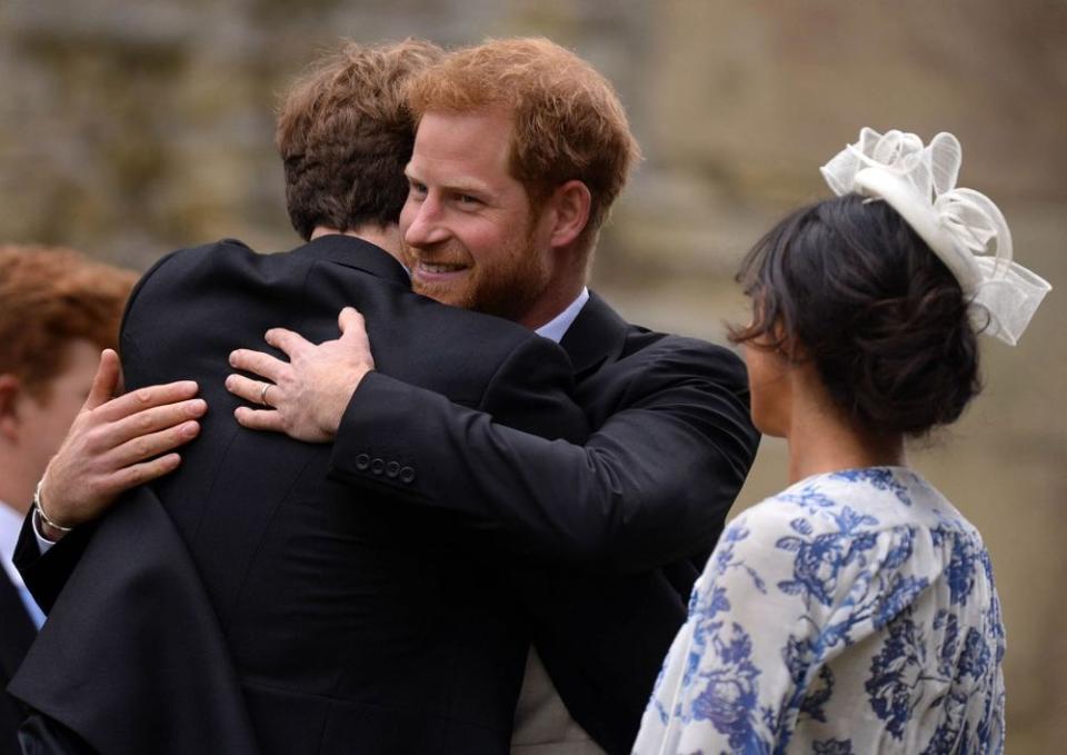 Louis Spencer and Prince Harry