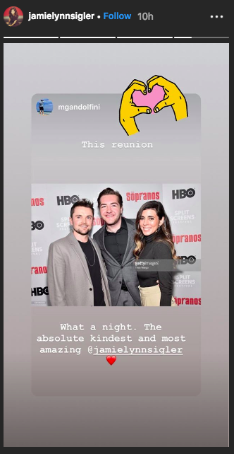 Screengrab: Jamie-Lynn Sigler via Instagram