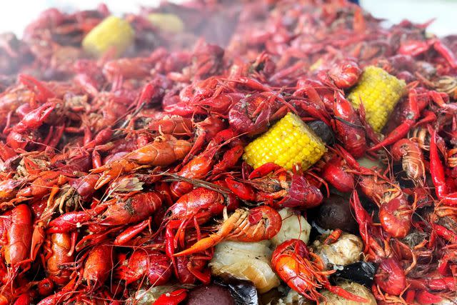 <p>Carolyn Broussard / Getty Images</p> David McCelvey, owner of Frankie & Johnny’s in New Orleans, kept crawfish off the menu, stating that his customers wouldn’t go for the jacked-up price of $16 per pound.