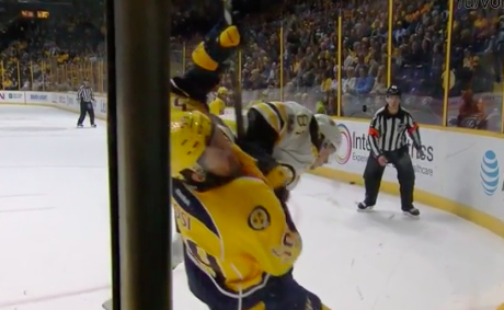 Roman Josi screen shot. 