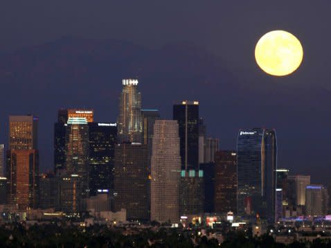 los angeles skyline