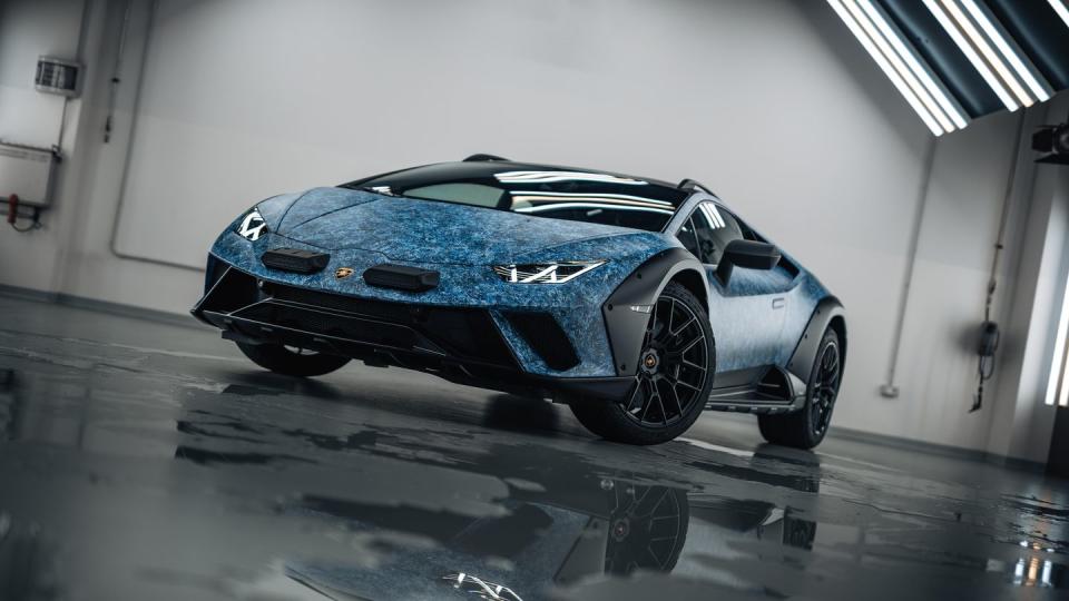 lamborghini huracan sterrato unica opera