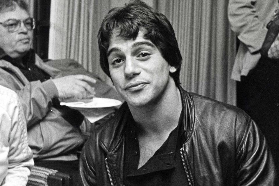 <p>Ron Galella/Ron Galella Collection via Getty</p> Tony Danza in 1983