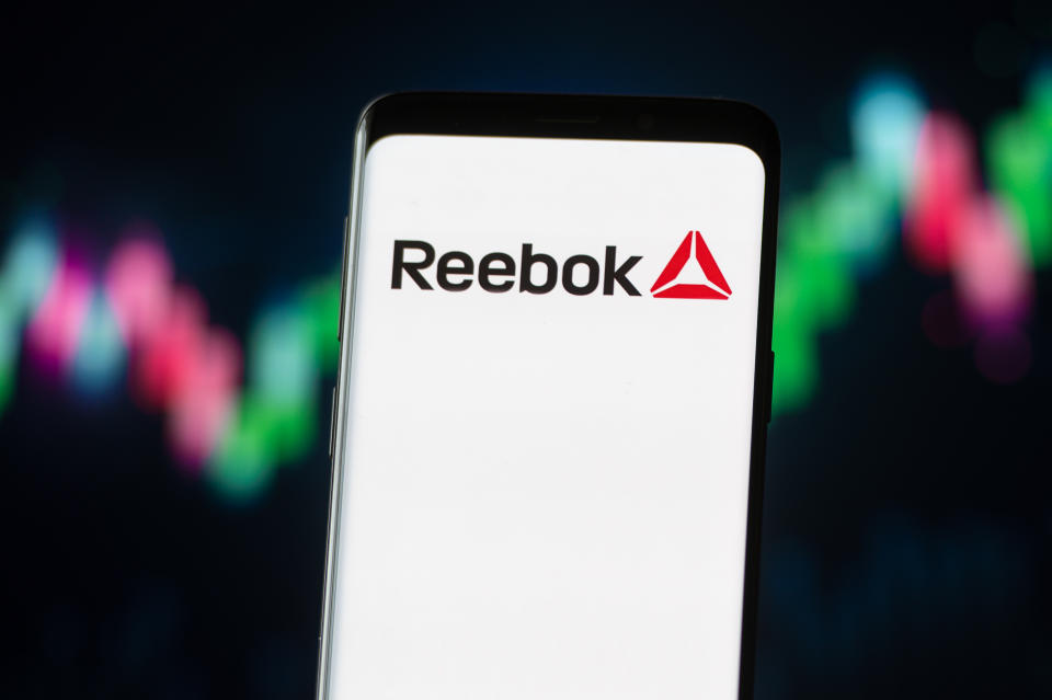 Reebok could soon be under new ownership. (Photo Illustration by Mateusz Slodkowski/SOPA Images/LightRocket via Getty Images)