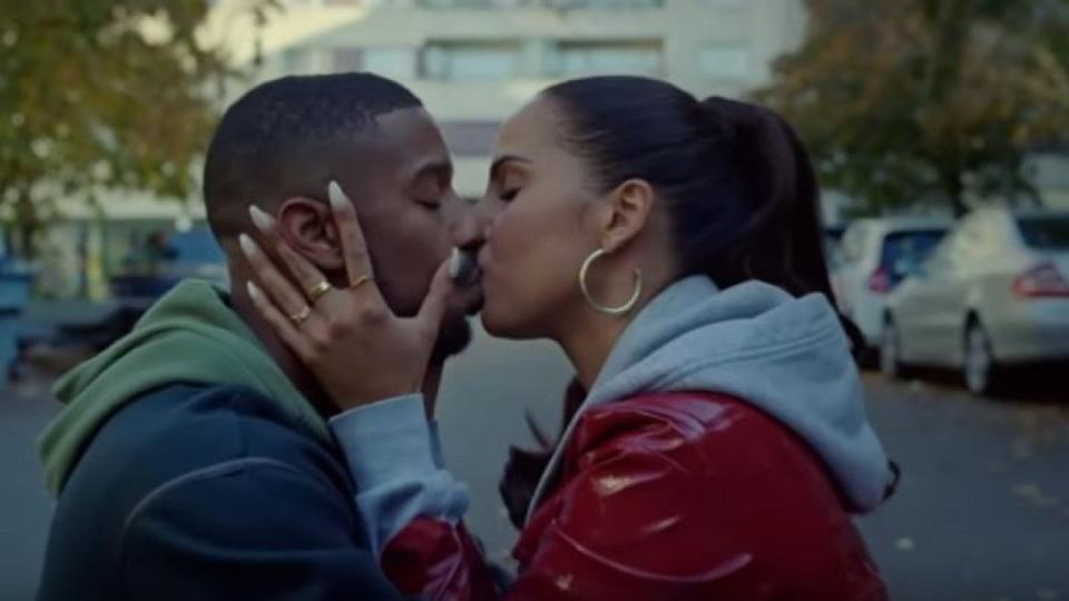 The two get very cozy in the Swedish singer's latest music video.