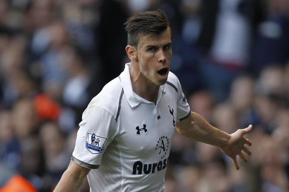 Bale at Tottenham in 2013 before he left for Real Madrid Photo: AFP via Getty Images)