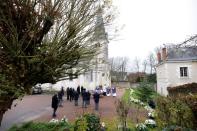 Funeral of late former French President Valery Giscard d'Estaing in Authon