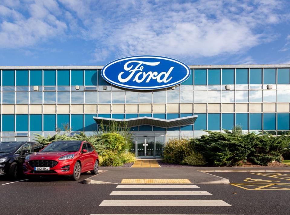 Ford’s factory at Halewood (PA)