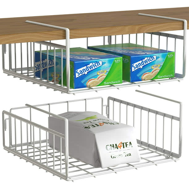 Simple Housewares Under Shelf Basket (Amazon / Amazon)