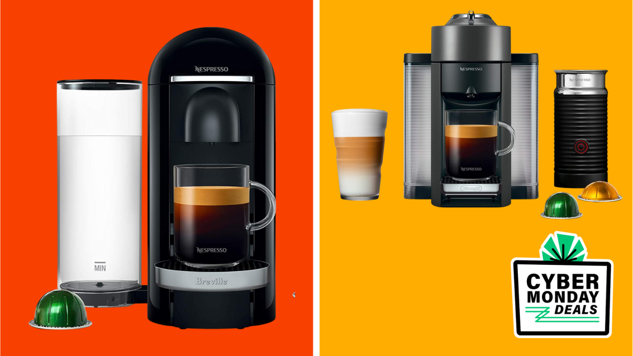 Shop Amazon Cyber Monday deals on Nespresso machines.