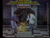 Aiza Seguerra with Vic Sotto and Joey de Leon during the Q&A portion of Little Ms. Philippines 1987. (Screen grab from Eat Bulaga video, used with permission)