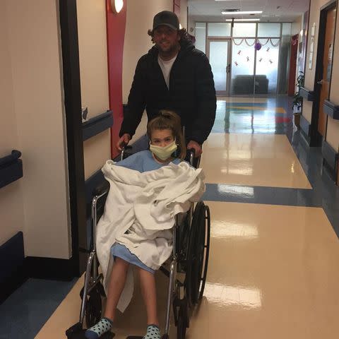 <p>Jamie Lynn Spears/Instagram</p> Jamie Lynn Spears' oldest daughter, Maddie, experienced an ATV accident in 2017.