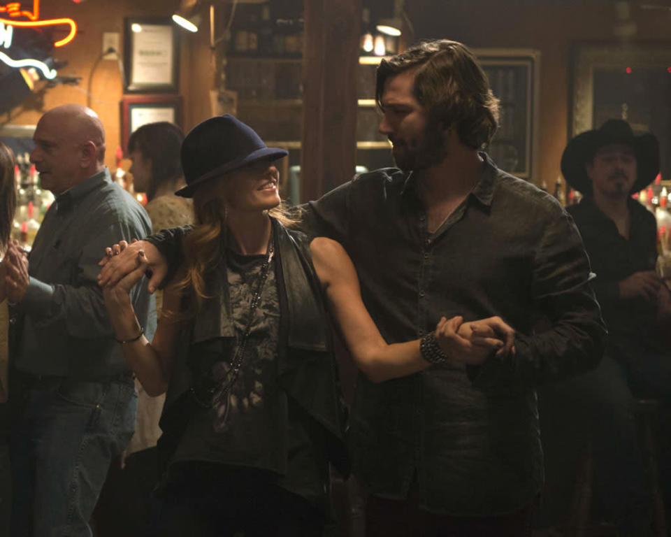 "Nashville" -- "There'll Be No Teardrops Tonight" CONNIE BRITTON, MICHIEL HUISMAN