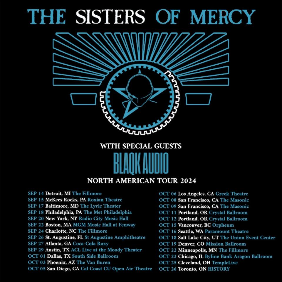 The Sisters of Mercy 2024 poster