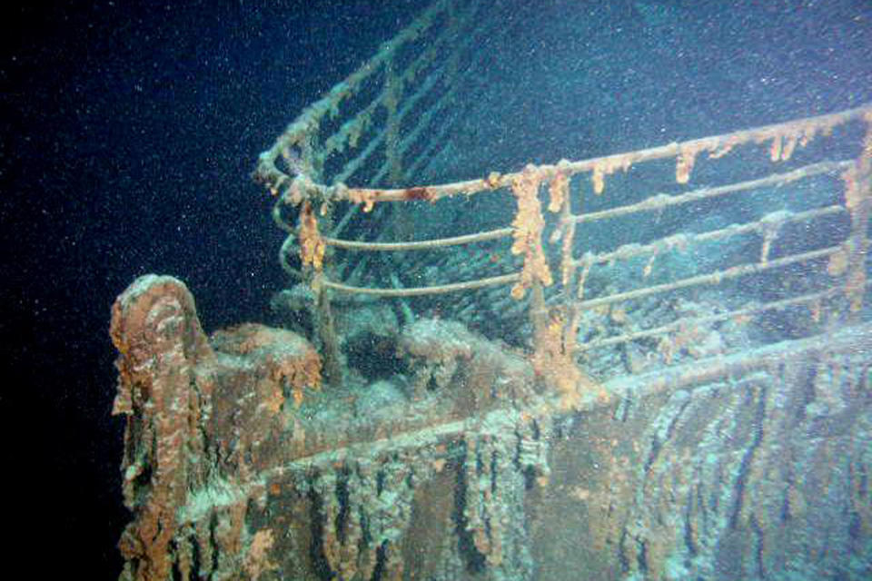 Das Wrack der Titanic auf dem Meeresgrund. - Copyright: picture alliance / Geisler-Fotopress | Geisler-Fotopress