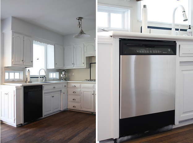 Pining for stainless steel kitchen appliances? Fake ’em!