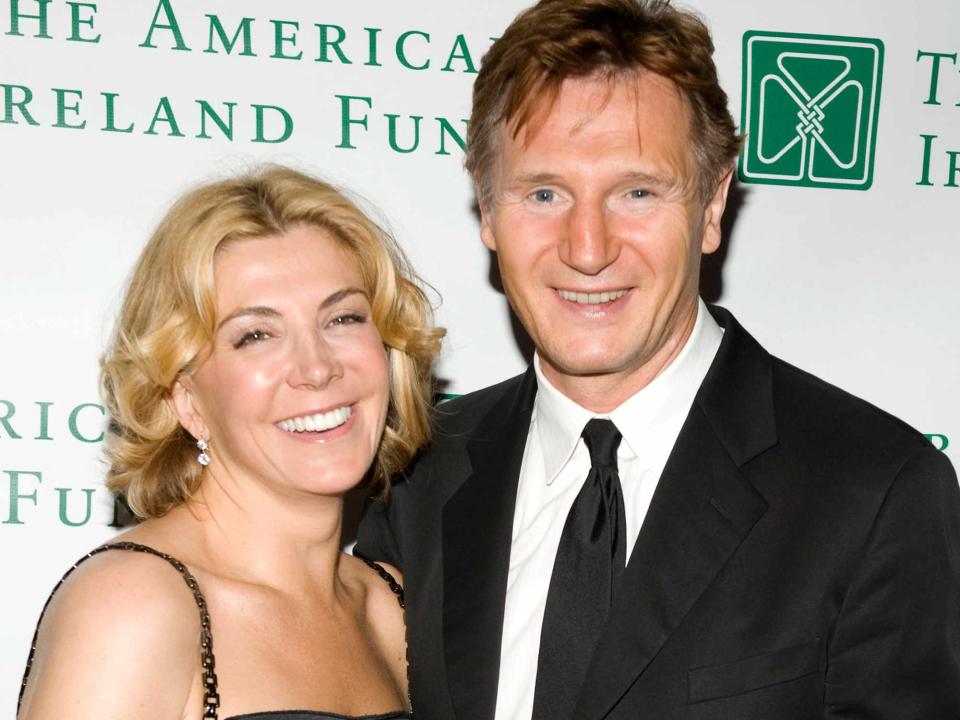 <p>Shawn Ehlers/WireImage</p> Liam Neeson and Natasha Richardson attend the 33rd Annual American Ireland Fund Gala on May 08, 2008 in New York City.
