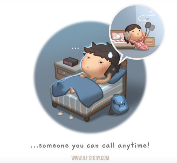 <p>…poder llamar a alguien a cualquier hora”. </p>