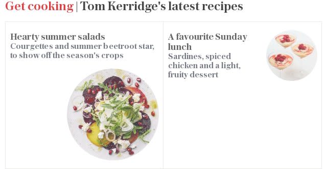 Tom Kerridge's latest recipes