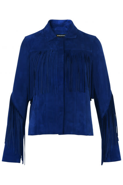 Fringe Suede Jacket