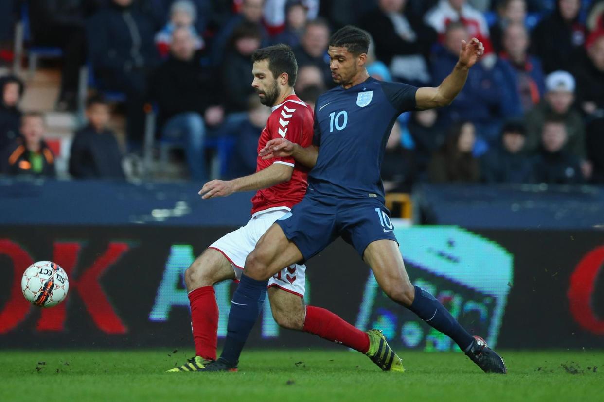 Making his mark: Chelsea's Ruben Loftus-Cheek (right): Steve Bardens/Getty Images