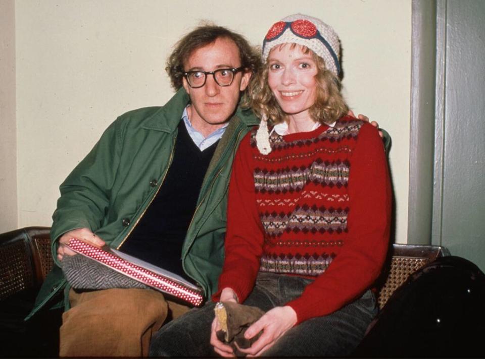 Woody Allen, Mia Farrow, 1982