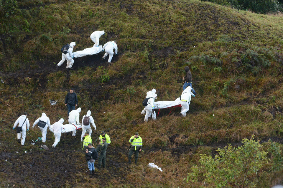 Deadly plane crash in Colombia kills Chapecoense soccer teammates from Brazil