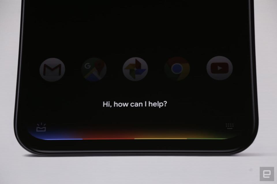 Google Assistant on Pixel 4