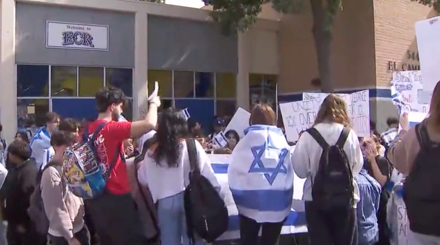 Alleged antisemitism prompts walkout at high school in Woodland Hills